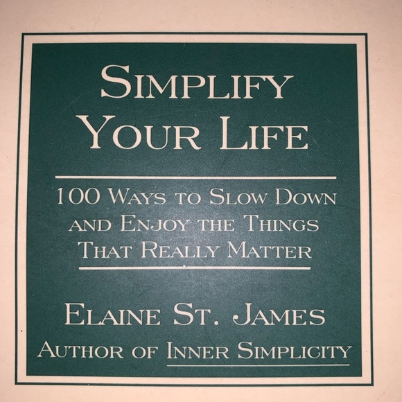 🍄 ‘Simplify Your Life’ by Elaine St. James - Picture 8 of 8